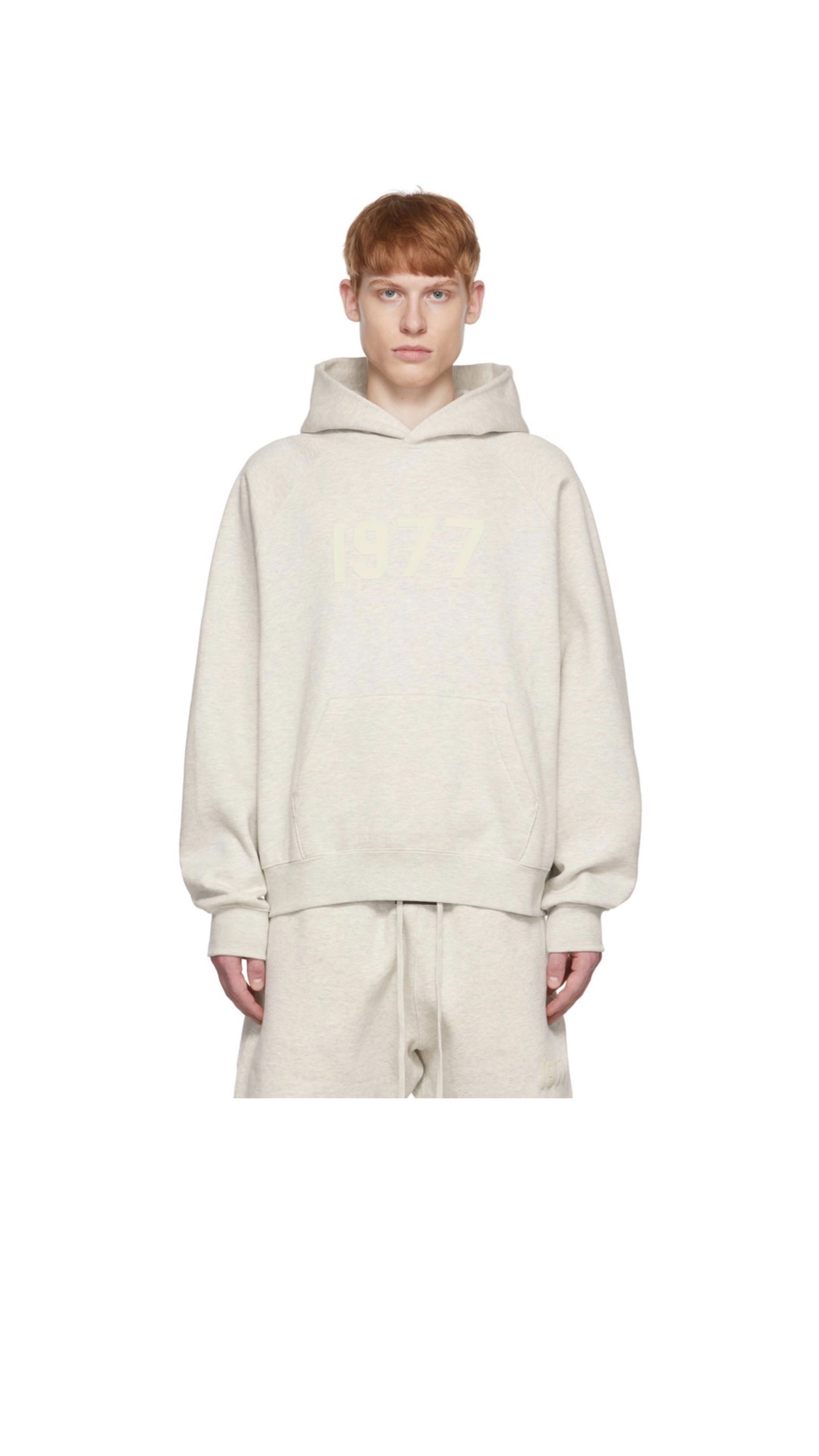Fear of God Essentials Hoodie Light Oatmeal